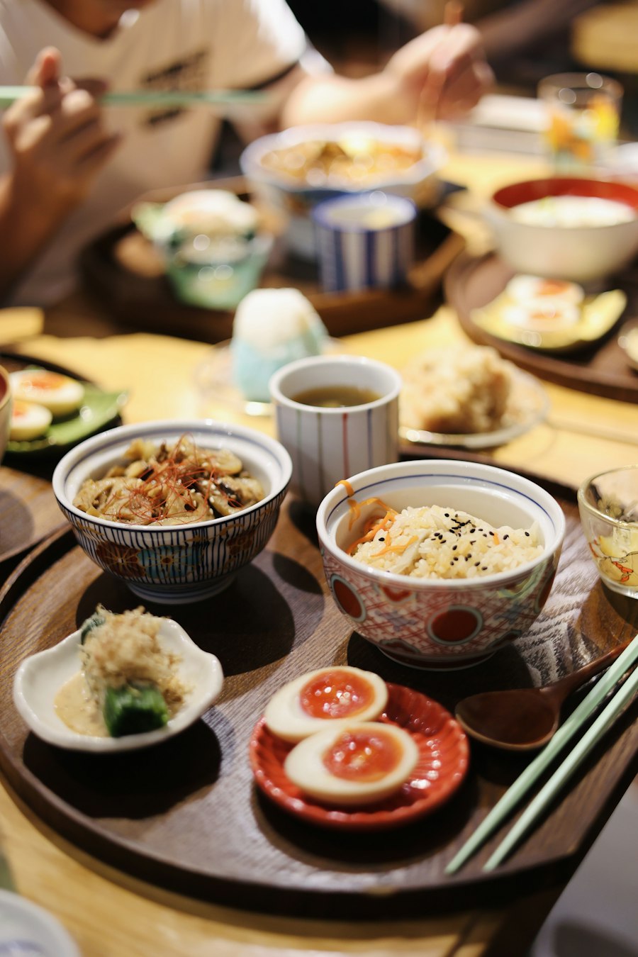並んだ料理